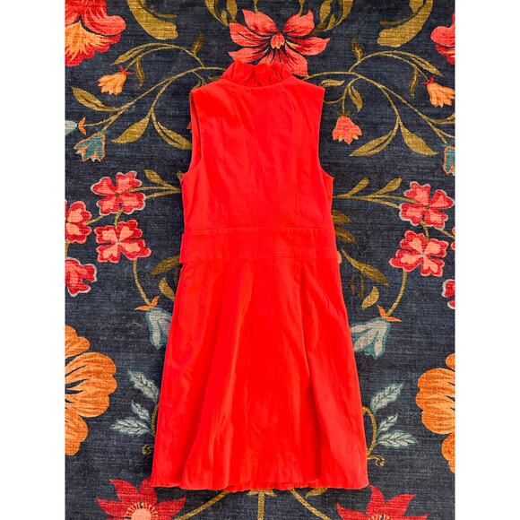 Milly of New York Ruffle Belted Dress Size 10 - Picture 6 of 7